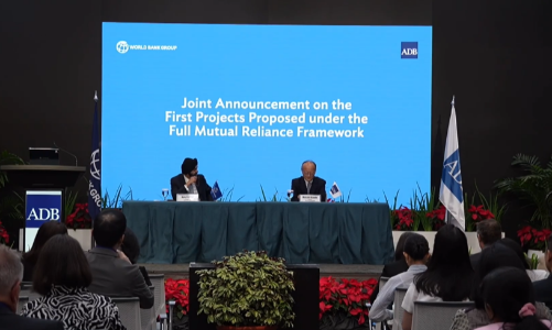 WB và ADB công bố hai dự án đầu tiên nằm trong khung hợp tác toàn diện FMRF tại Thái Bình Dương