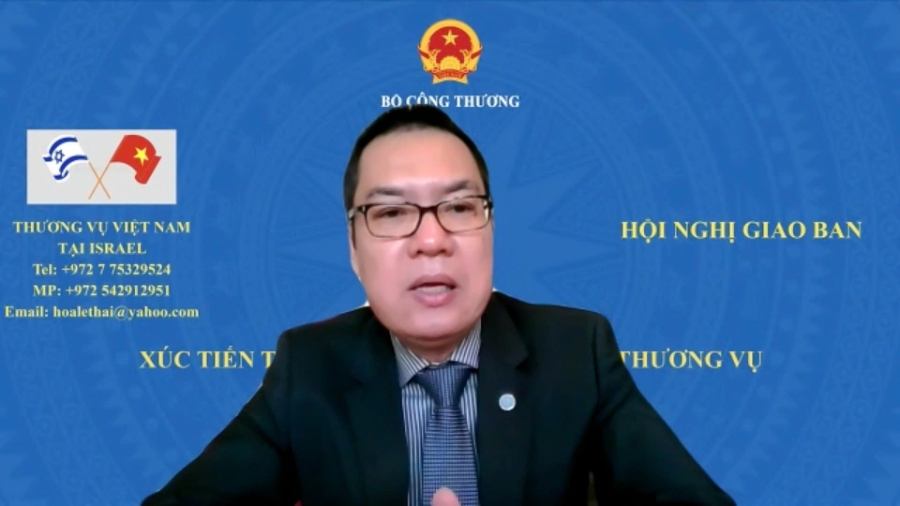 Ông Lê Thái Hòa, Tham tán thương mại, Thương vụ Việt Nam tại Israel.