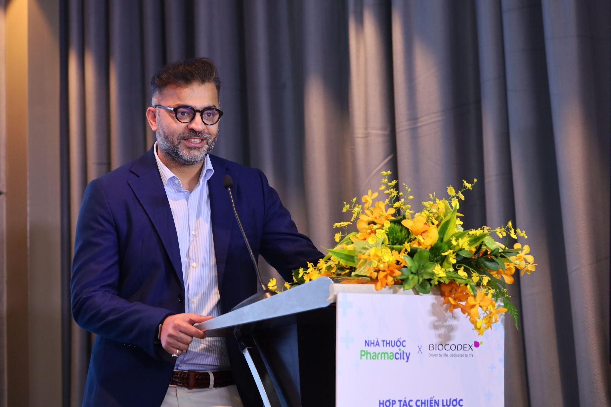 Ông Deepanshu Mandan - Tổng giám đốc Nhà thuốc Pharmacity.