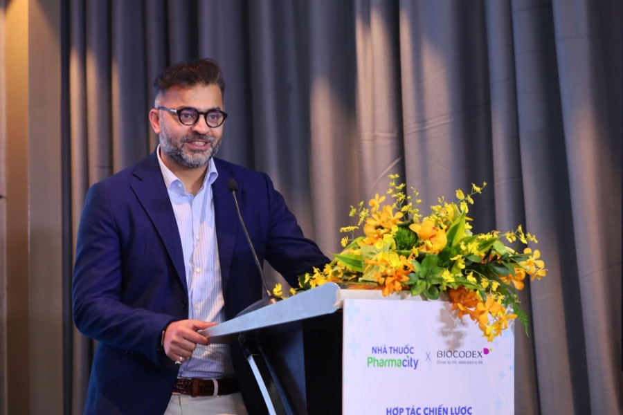 Ông Deepanshu Mandan - Tổng giám đốc Nhà thuốc Pharmacity.