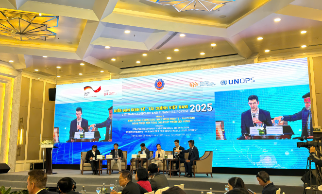 Vietnam economic - financial forum 2025 held in Hanoi 