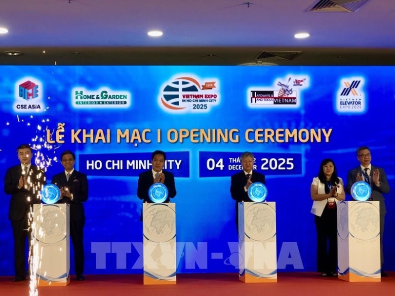 Vietnam International Trade Fair  opens in HCM City