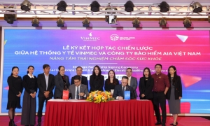 AIA Việt Nam và Vinmec hợp tác chiến lược mở rộng hệ sinh thái chăm sóc sức khỏe cao cấp