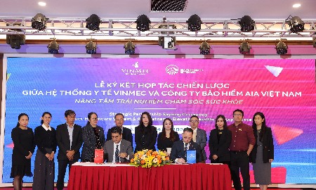 AIA Việt Nam và Vinmec hợp tác chiến lược mở rộng hệ sinh thái chăm sóc sức khỏe cao cấp