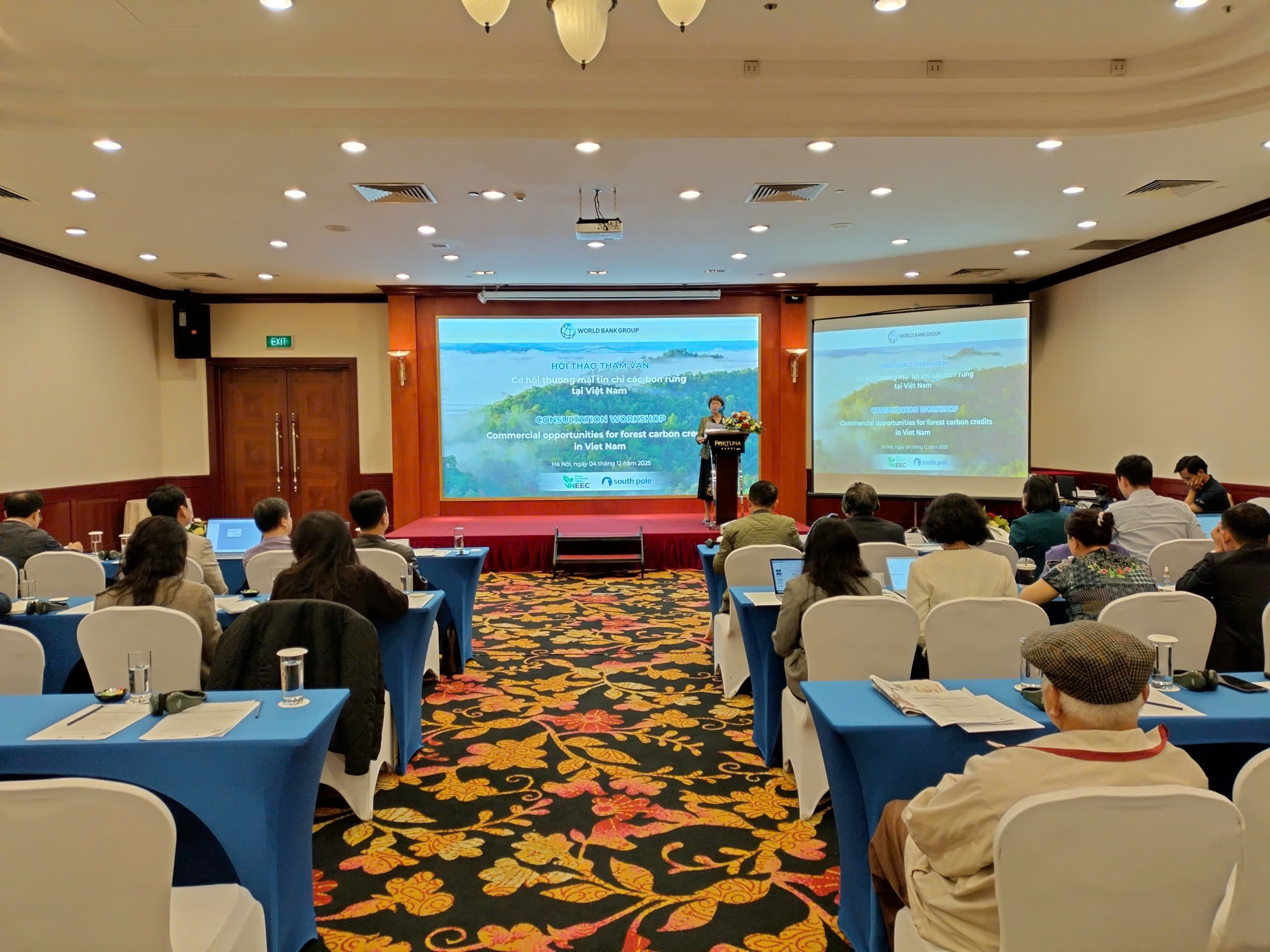 Hội thảo tham vấn “Cơ hội thương mại tín chỉ carbon rừng tại Việt Nam”
