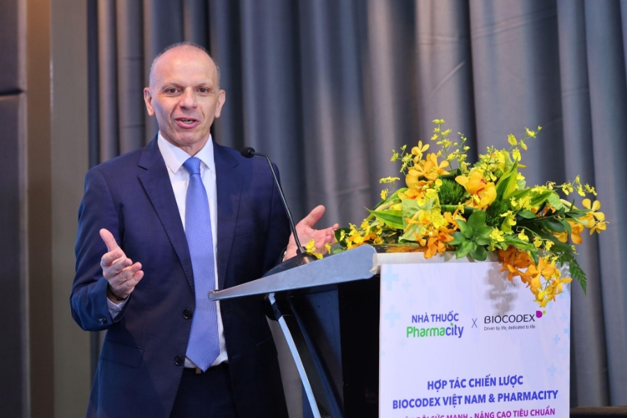 Ông David Fontana, Tổng giám đốc Biocodex Việt Nam và khu vực Châu Á.