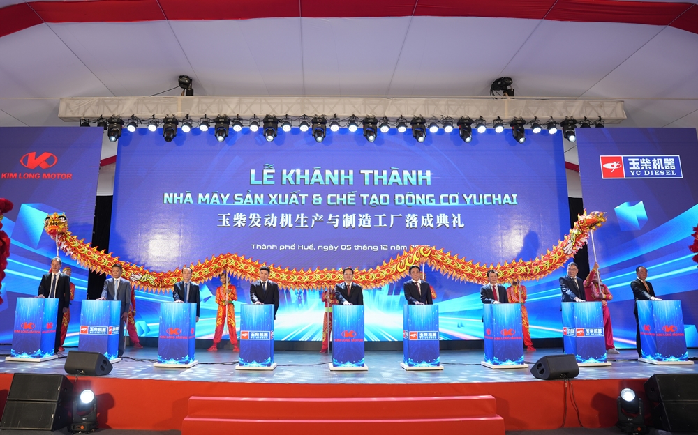 Nhà máy động cơ 260 triệu USD tại Huế chính thức vận hành