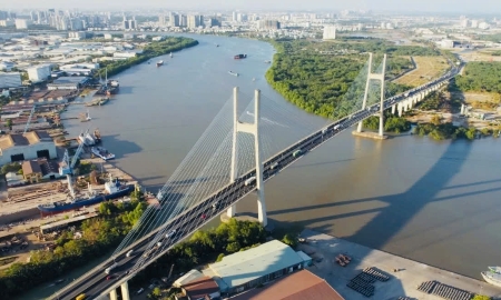 Cầu Nhơn Trạch kết nối Đồng Nai với TP.Hồ Chí Minh đã hoàn thành và đưa vào sử dụng từ tháng 8/2025. Ảnh: Khương-Phát