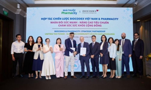 Tập đoàn dược phẩm Pháp Biocodex ký kết hợp tác chiến lược với Pharmacity 