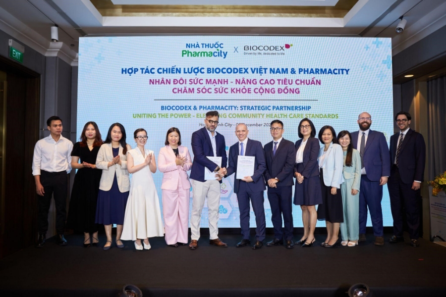 Biocodex Việt Nam và Pharmacity chính thức công bố thỏa thuận hợp tác chiến lược.