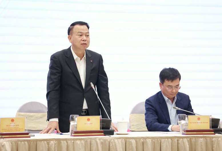 Thứ trưởng Bộ Tài chính Nguyễn Đức Chi: Ngân sách Trung ương năm 2025 đã xuất tổng số tiền trên 6,8 nghìn tỷ đồng để hỗ trợ các địa phương bị thiệt hại do thiên tai - Ảnh: VGP.
