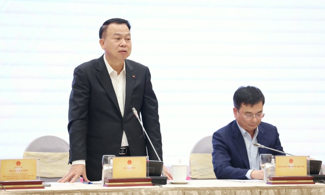 Thứ trưởng Bộ Tài chính Nguyễn Đức Chi: Ngân sách Trung ương năm 2025 đã xuất tổng số tiền trên 6,8 nghìn tỷ đồng để hỗ trợ các địa phương bị thiệt hại do thiên tai - Ảnh: VGP.