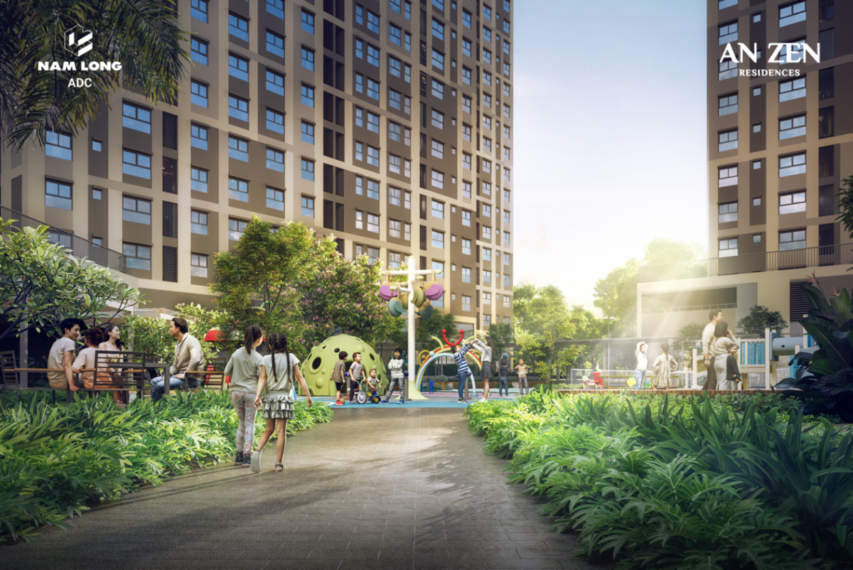 Phối cảnh dự án An Zen Residences tại Hải Phòng.