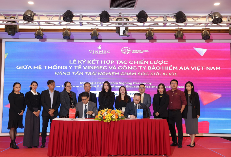 AIA Vietnam and Vinmec form strategic partnership to expand a premier healthcare ecosystem