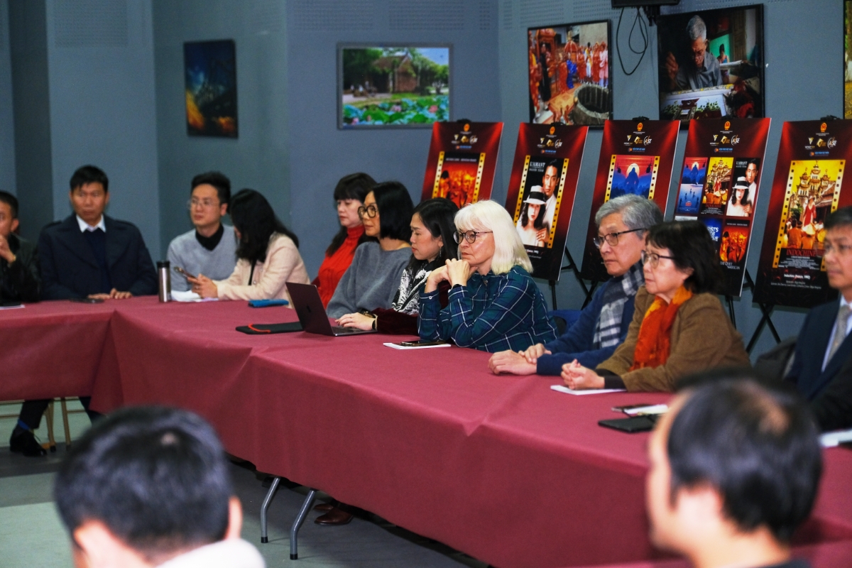 Sự kiện có sự góp mặt của nhiều nghệ sĩ, nhà làm phim và nhà phê bình điện ảnh Việt Nam và Pháp.