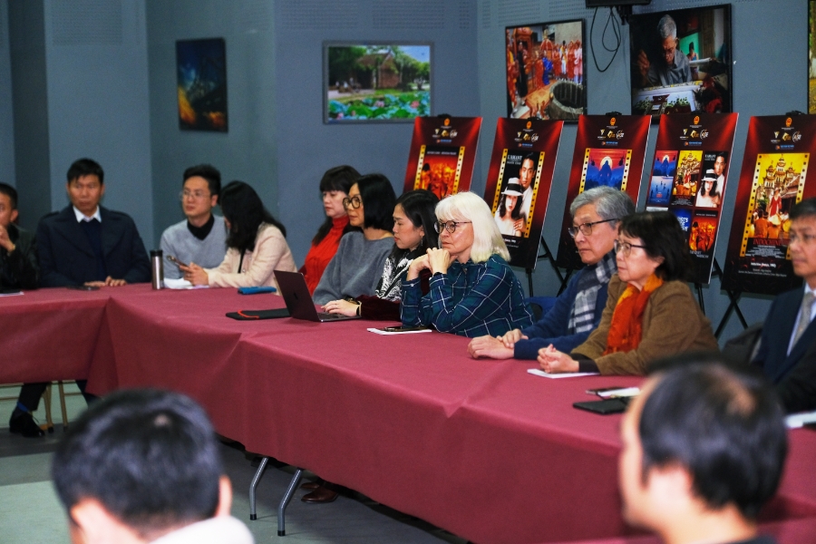 Sự kiện có sự góp mặt của nhiều nghệ sĩ, nhà làm phim và nhà phê bình điện ảnh Việt Nam và Pháp.