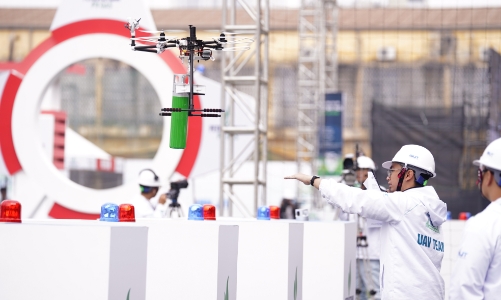 Cuộc thi toàn quốc về UAV đầu tiên đã tìm ra nhà vô địch