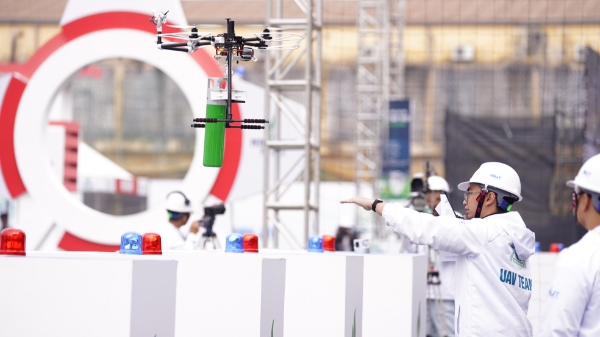 Cuộc thi toàn quốc về UAV đầu tiên đã tìm ra nhà vô địch