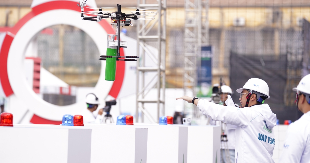 Cuộc thi toàn quốc về UAV đầu tiên đã tìm ra nhà vô địch