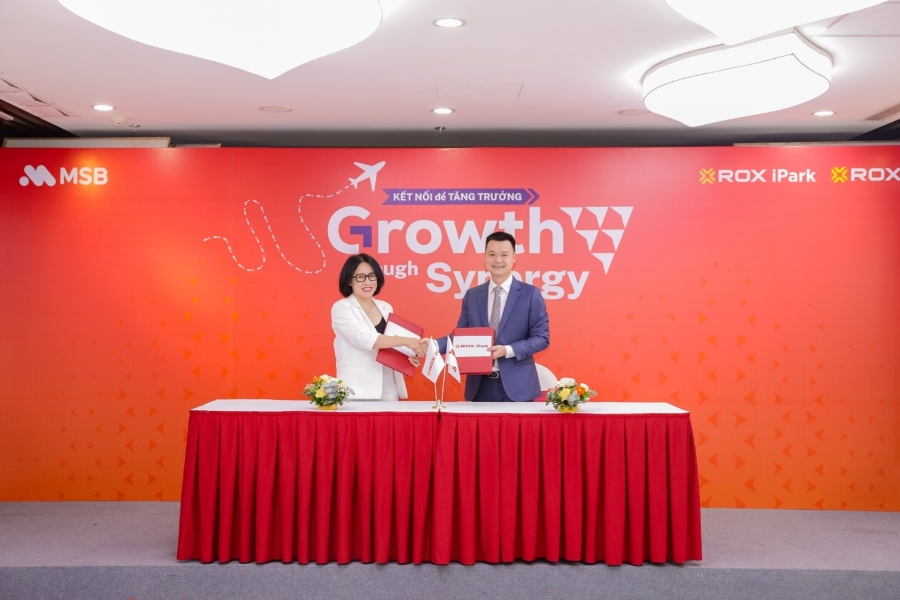 ROX iPark ký kết hợp tác với MSB mang đến gói giải pháp tài chính ưu việt cho nhà đầu tư.