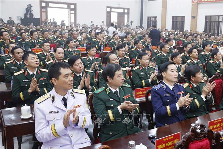 Các đại biểu dự lễ kỷ niệm. Ảnh: TTXVN