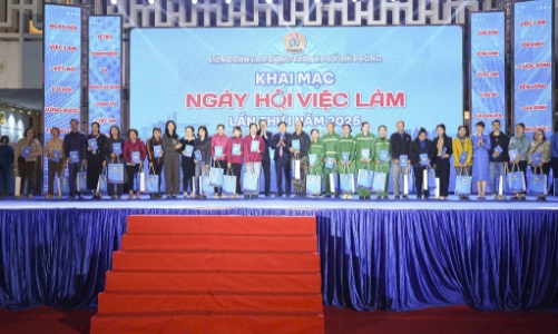 Hải Phòng đã tổ chức hơn 100 phiên giao dịch, gần 40.000 người có việc làm