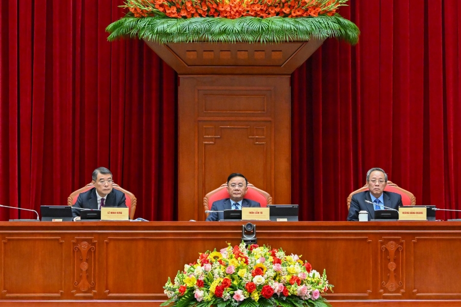 Hội nghị toàn quốc tổng kết công tác tổ chức xây dựng Đảng năm 2025 và triển khai nhiệm vụ năm 2026. Ảnh: ĐCS