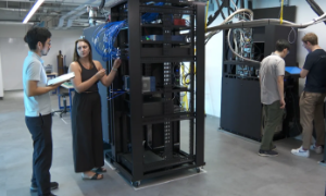 Bên trong văn phòng Horizon Quantum Singapore, được chụp vào ngày 3/12/2025.