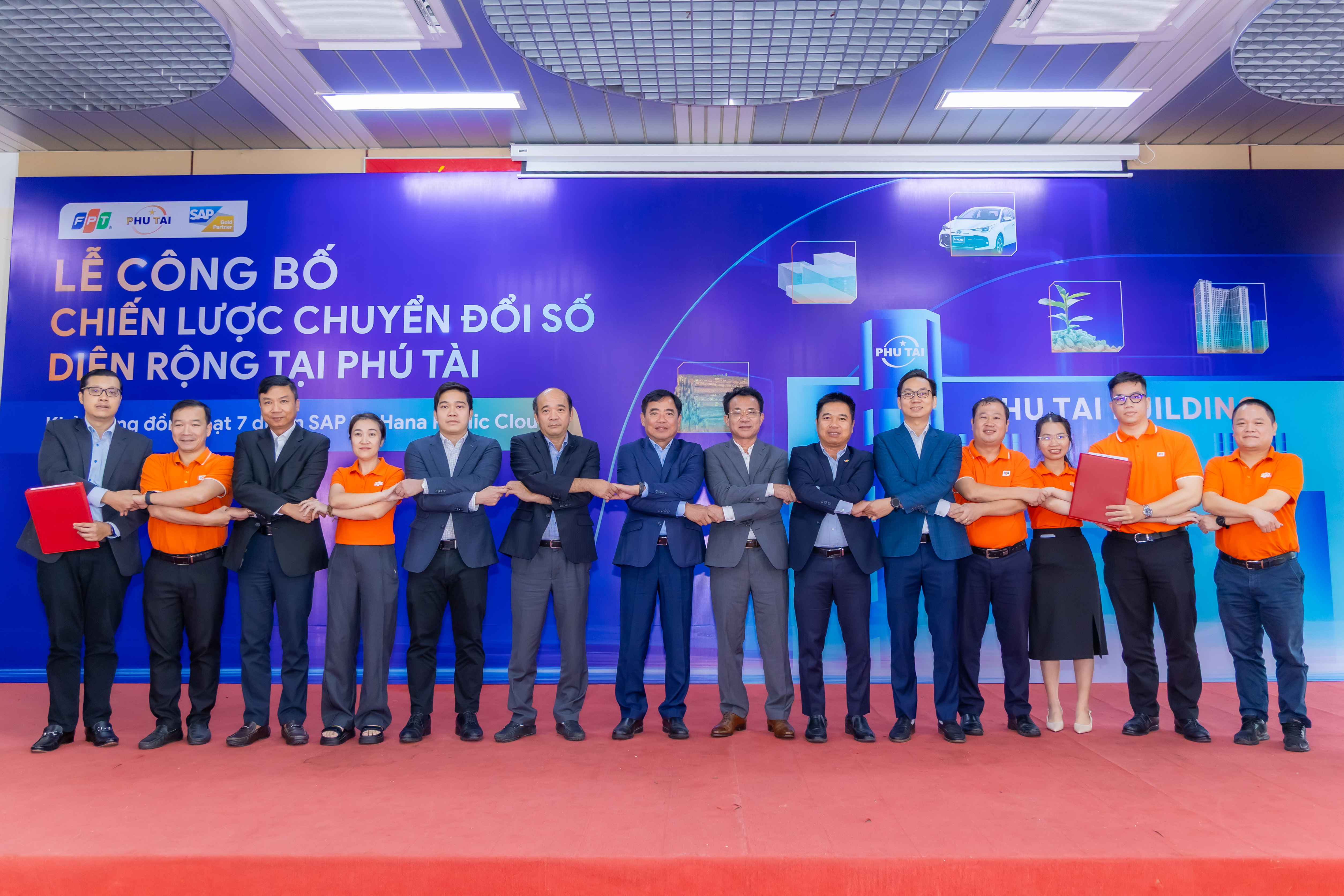 FPT cam kết đồng hành cùng Phú Tài JSC tăng tốc số hóa với mô hình triển khai Cloud ERP kiểu mới.
