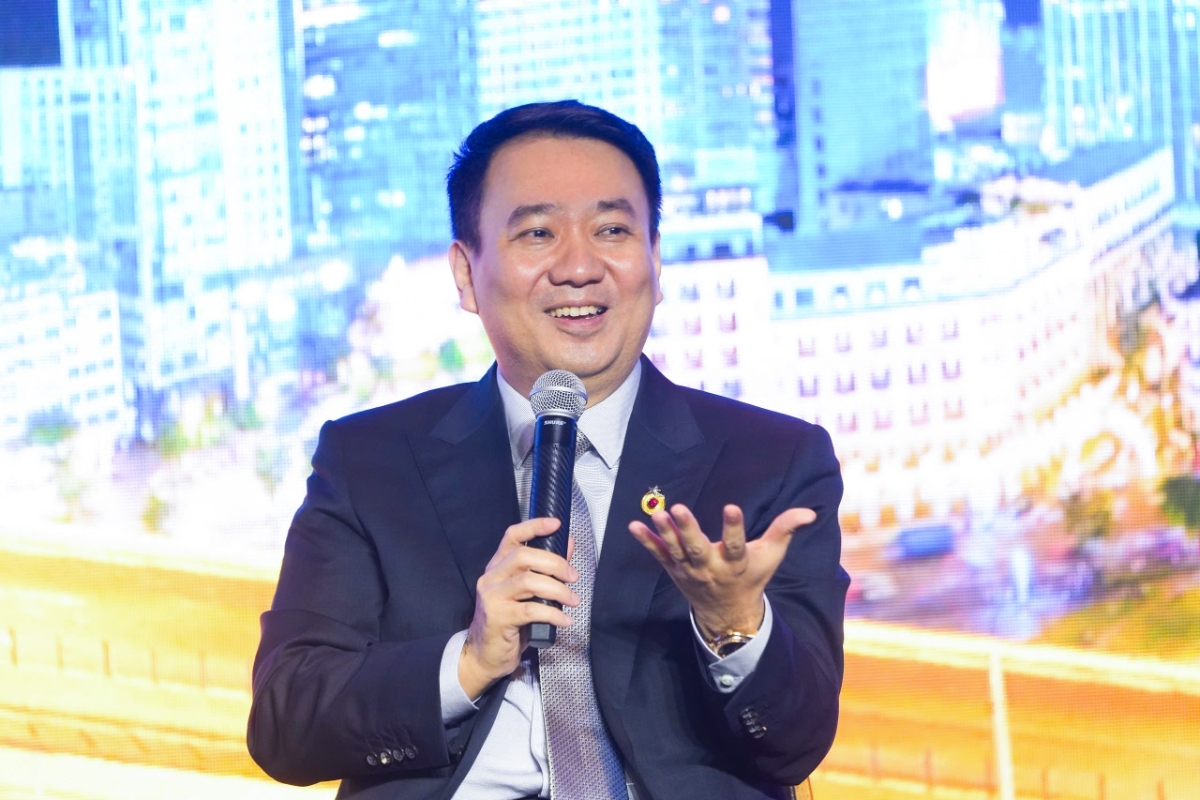 Ông Lê Trí Thông, Chủ tịch YBA, CEO PNJ chia sẻ tại sự kiện Kinh tế Lifestyle: Động lực tăng trưởng mới của TP.HCM (Ảnh: Ban tổ chức).