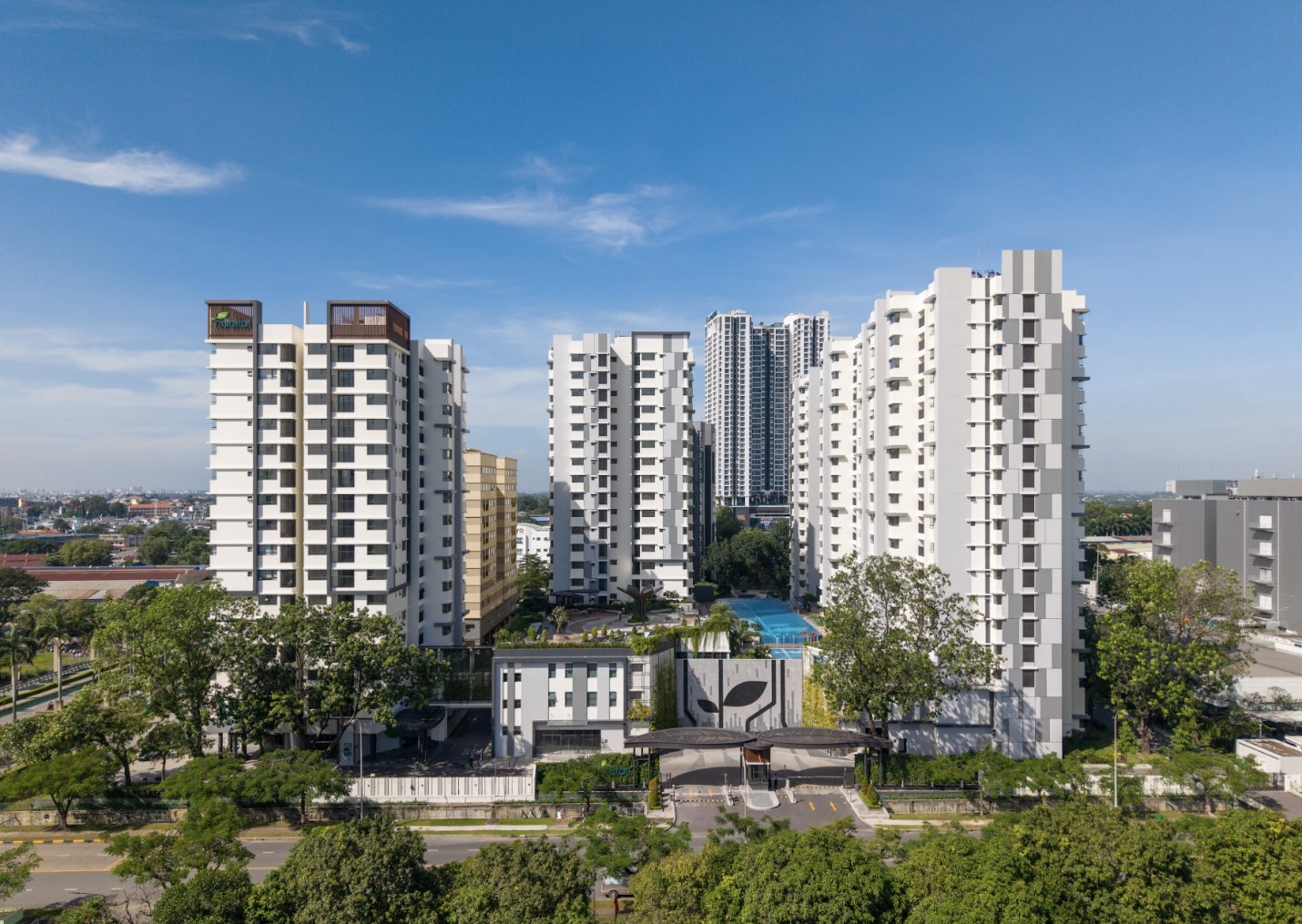 Dự án nổi bật với không gian xanh phủ khắp khuôn viên