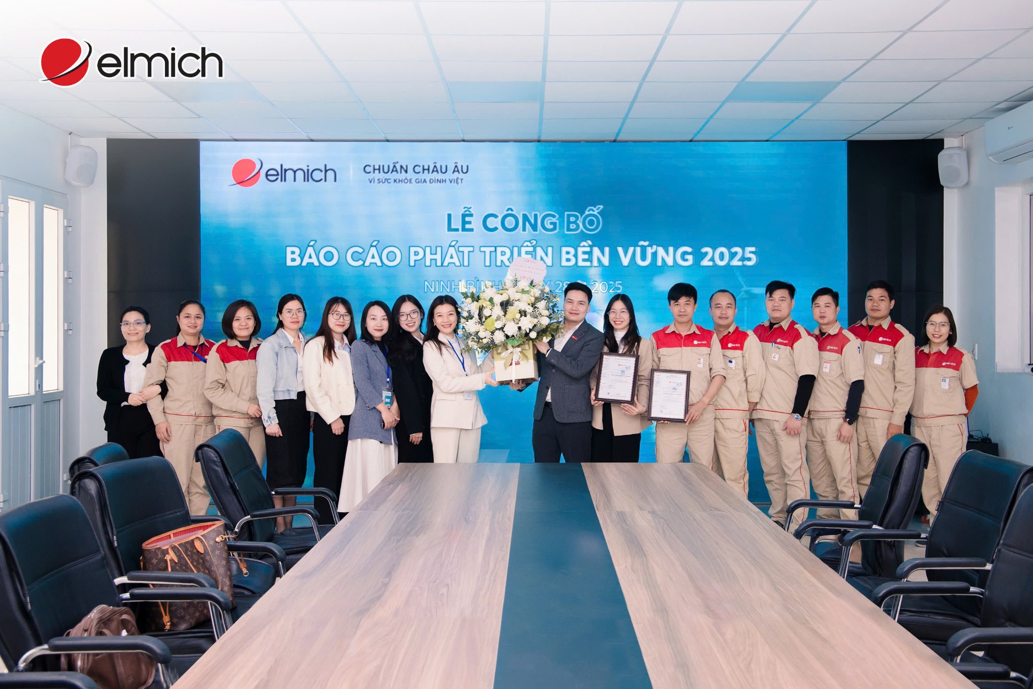 Elmich công bố báo cáo Phát triển bền vững ESG 2025 cho giai đoạn 1/1–31/12/2024.