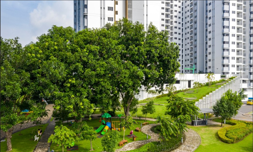 Công viên trung tâm tại dự án The Habitat Binh Duong
