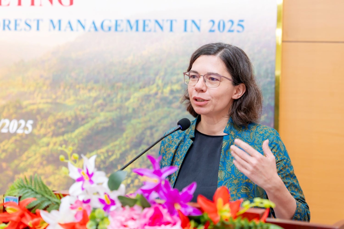 Bà Anja Barth:&nbsp;Việt Nam đang đi đúng hướng trong xây dựng hệ thống rừng đặc dụng - phòng hộ...