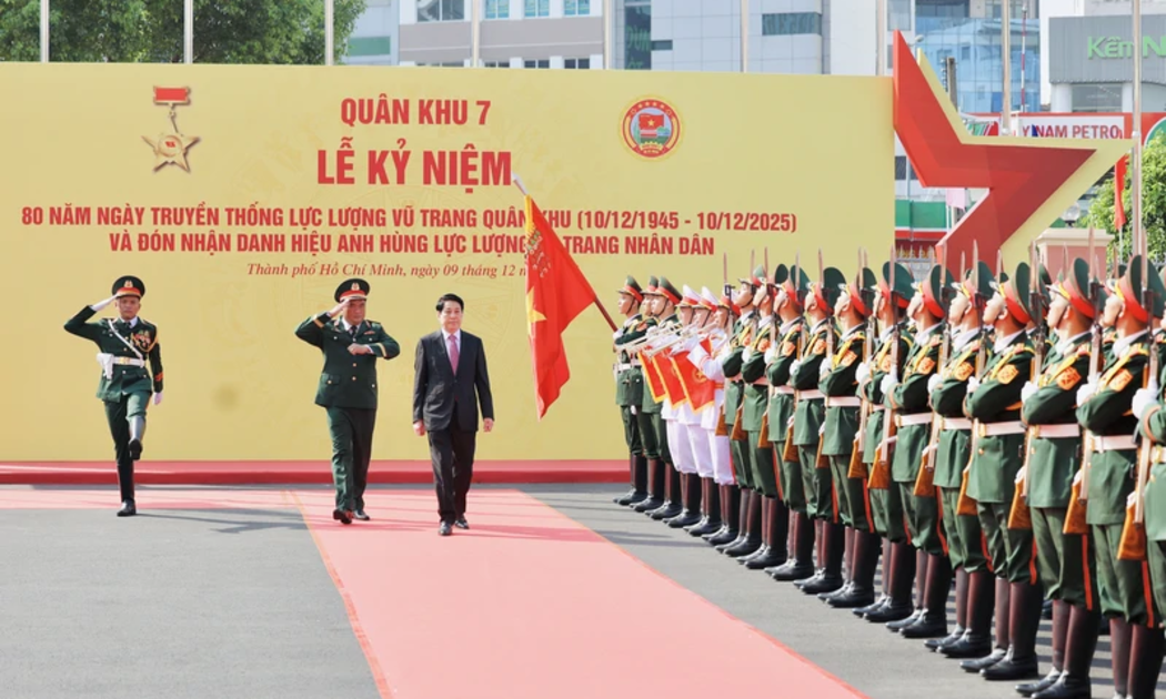 Phát huy truyền thống 80 năm, Lực lượng vũ trang Quân khu 7 vững bước trong giai đoạn mới