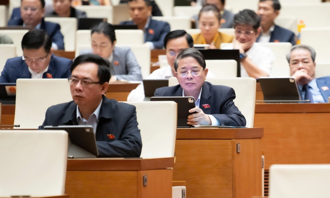 Các đại biểu tham dự phiên họp. Ảnh: Quốc hội.