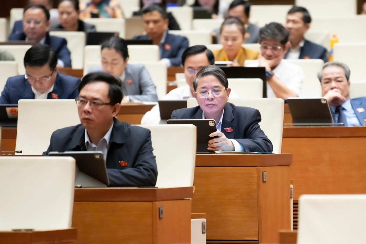 Các đại biểu tham dự phiên họp. Ảnh: Quốc hội.