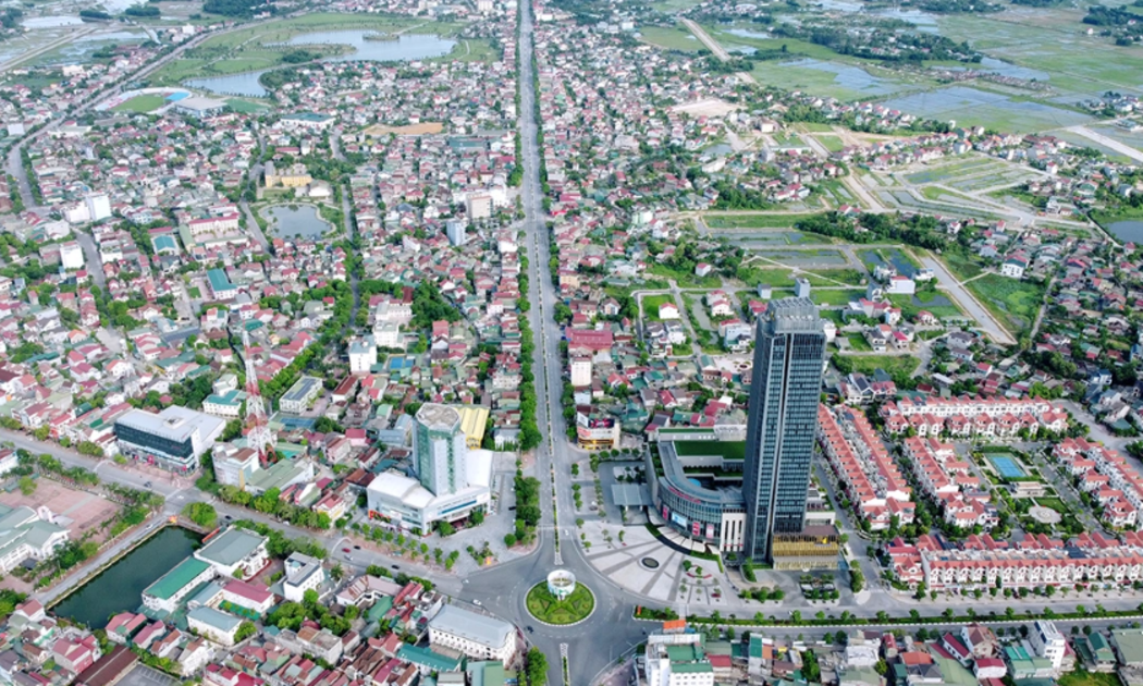 Một góc trung tâm đô thị Hà Tĩnh. Ảnh: Đức Hùng
