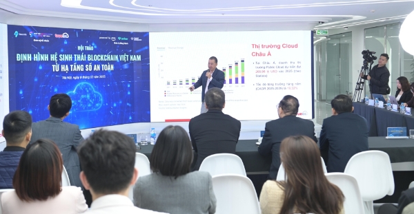 Nhu cầu sử dụng hạ tầng Cloud đang tăng mạnh khi dữ liệu lớn, AI và blockchain được triển khai rộng rãi