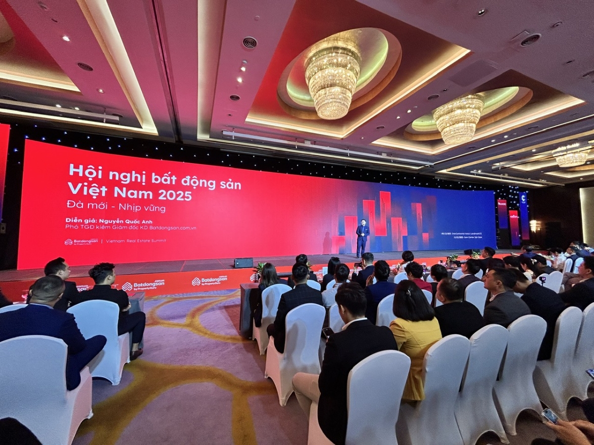 Quang cảnh Hội nghị bất động sản Việt Nam – VRES 2025.