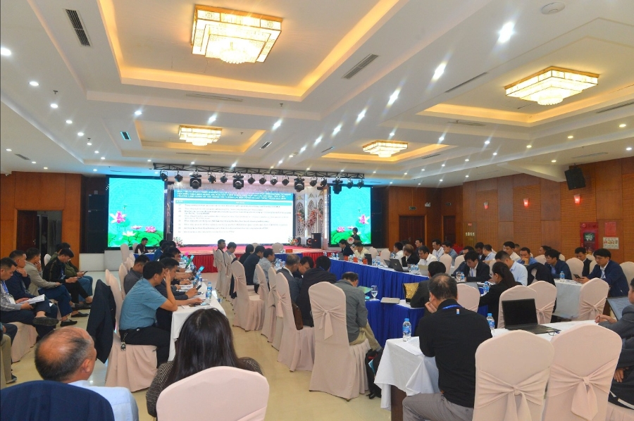 Toàn cảnh Hội thảo đánh giá định kỳ 10 năm lần thứ 2 Khu Dự trữ sinh quyển miền Tây Nghệ An. Ảnh: Văn Trường