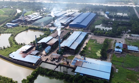Nhà máy Xử lý rác thải APT Seraphin Hải Dương chưa lắp đặt trạm quan trắc nước thải tự động.