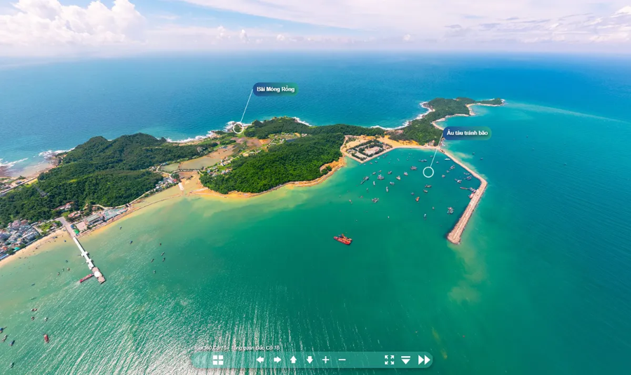 Công nghệ thực tế ảo VR 360 độ tại huyện đảo Cô Tô.