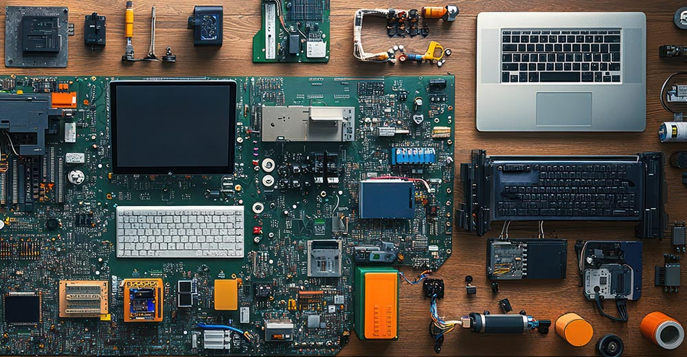 Trung bình mỗi người tạo ra khoảng 18 pound rác thải điện tử/năm