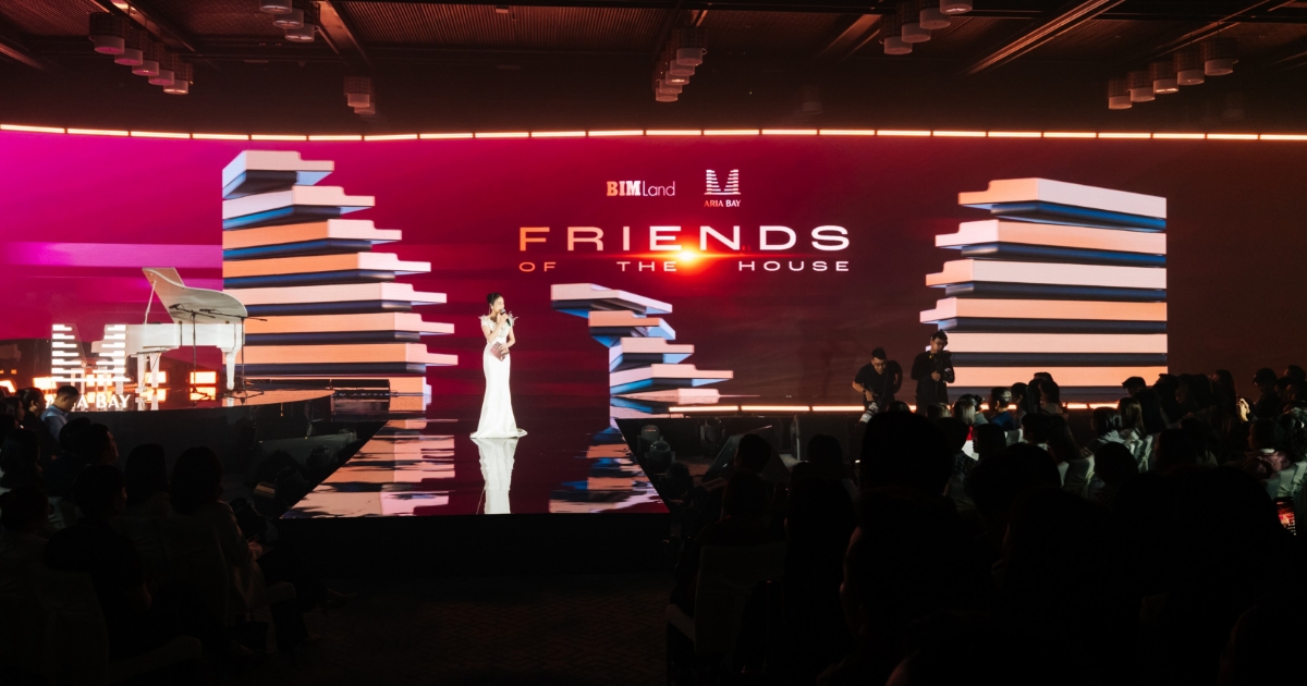BIM Land cùng "Friends of the House" đón chào tòa tháp biểu tượng Aria Bay