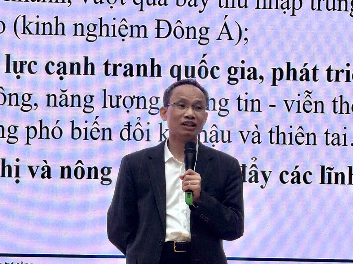 TS. Cấn Văn Lực, chuyên gia kinh tế, cho rằng đầu tư công cần được sử dụng hiệu quả trong giai đoạn 2026-2030.