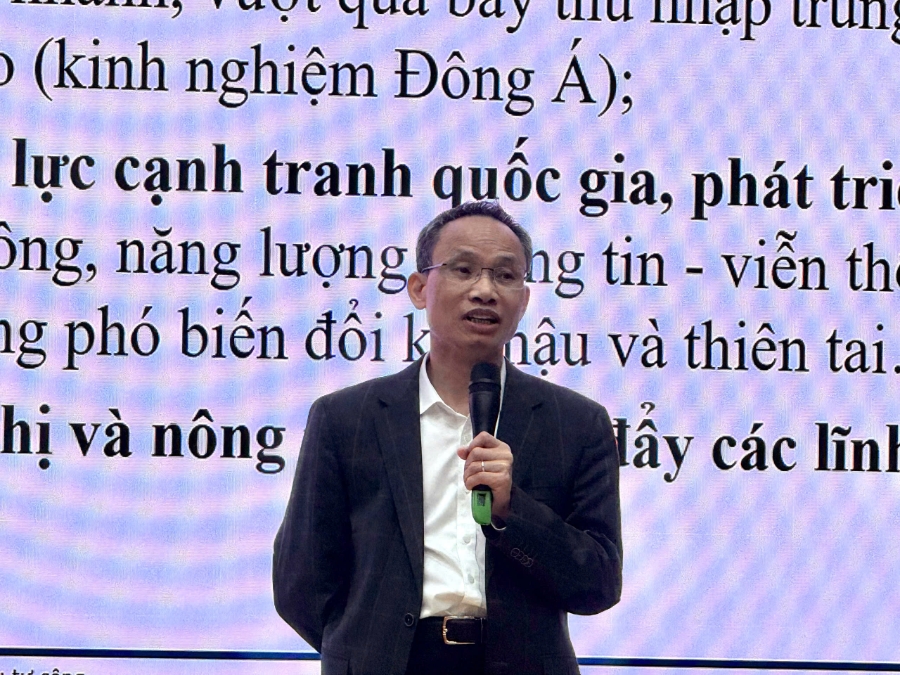 TS. Cấn Văn Lực, chuyên gia kinh tế cho rằng đầu tư công cần được sử dụng hiệu quả trong giai đoạn 2026-2030.