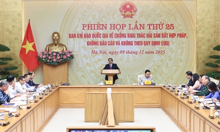 Thủ tướng: Quyết liệt chấm dứt khai thác IUU, quyết tâm gỡ “thẻ vàng” năm 2025