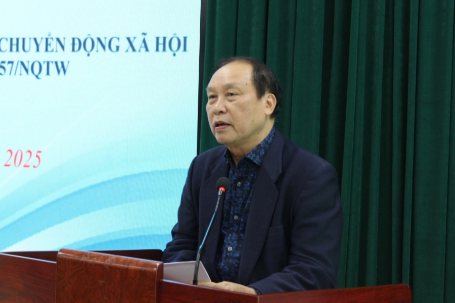 Chủ tịch Hội Thư viện Việt Nam Nguyễn Hữu Giới: Khi công tác truyền thông và phổ biến kiến thức khoa học công nghệ và Nghị quyết 57-NQ/TW được chúng ta làm tốt (truyền thống tốt/thực hiện tốt), đồng bộ, thường xuyên, sẽ mang lại hiệu quả về mặt kinh tế, xã hội, cho đất nước.