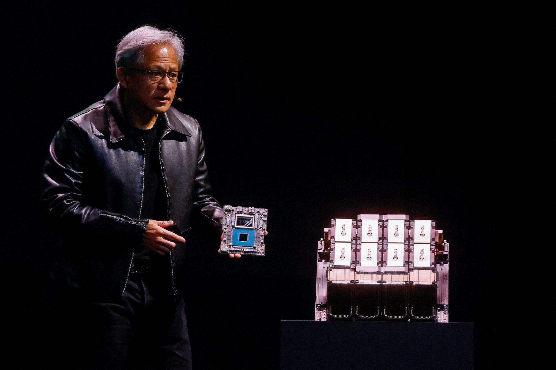 Sự thống trị của Nvidia trong mảng điện toán AI đã đưa công ty trở thành doanh nghiệp giá trị lớn nhất thế giới. Ảnh: Reuters